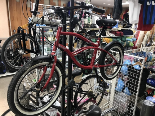 自転車のビーチクルーザー