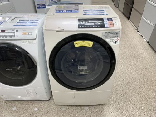 生活家電のドラム式洗濯乾燥機