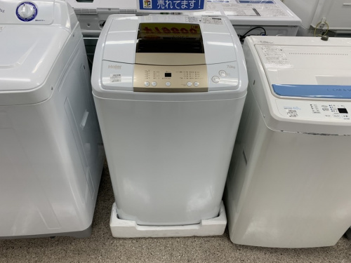 生活家電の洗濯機