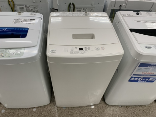 生活家電の洗濯機