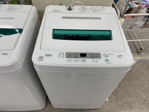 生活家電の洗濯機