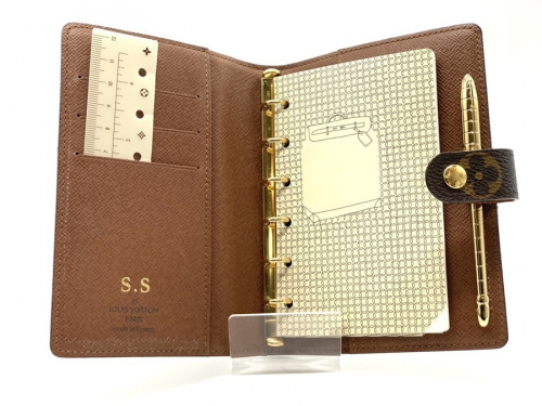 ヴィトン買取のボールペン付手帳カバー