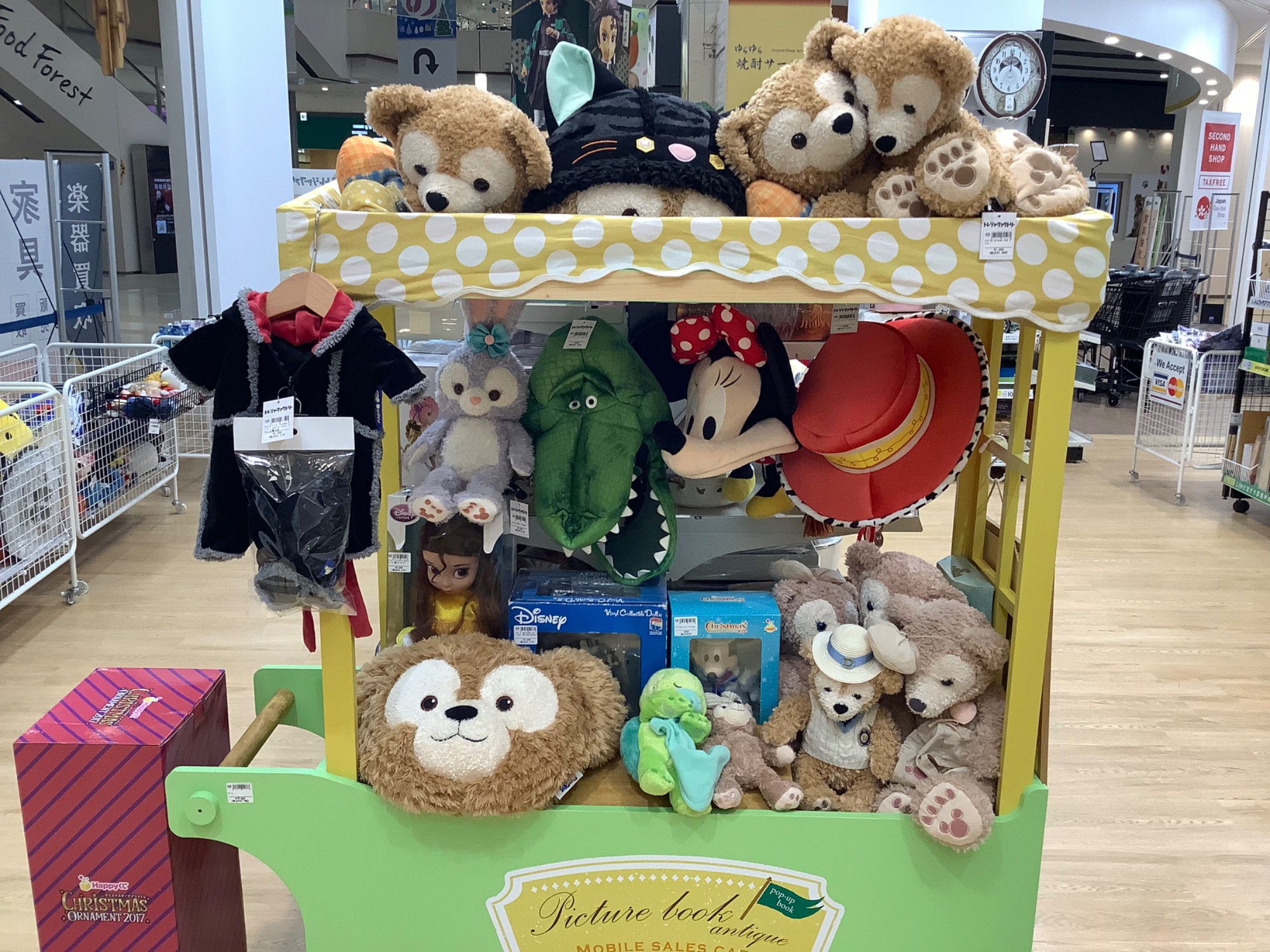 ディズニーシー ぬいぐるみバッジ ダッフィー シェリーメイ TDS