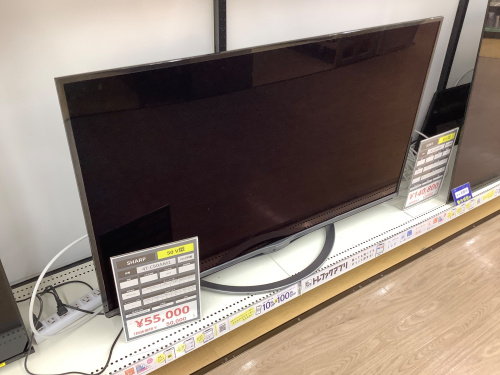 SHARP】50インチ液晶テレビのご紹介です☆｜2024年04月18日