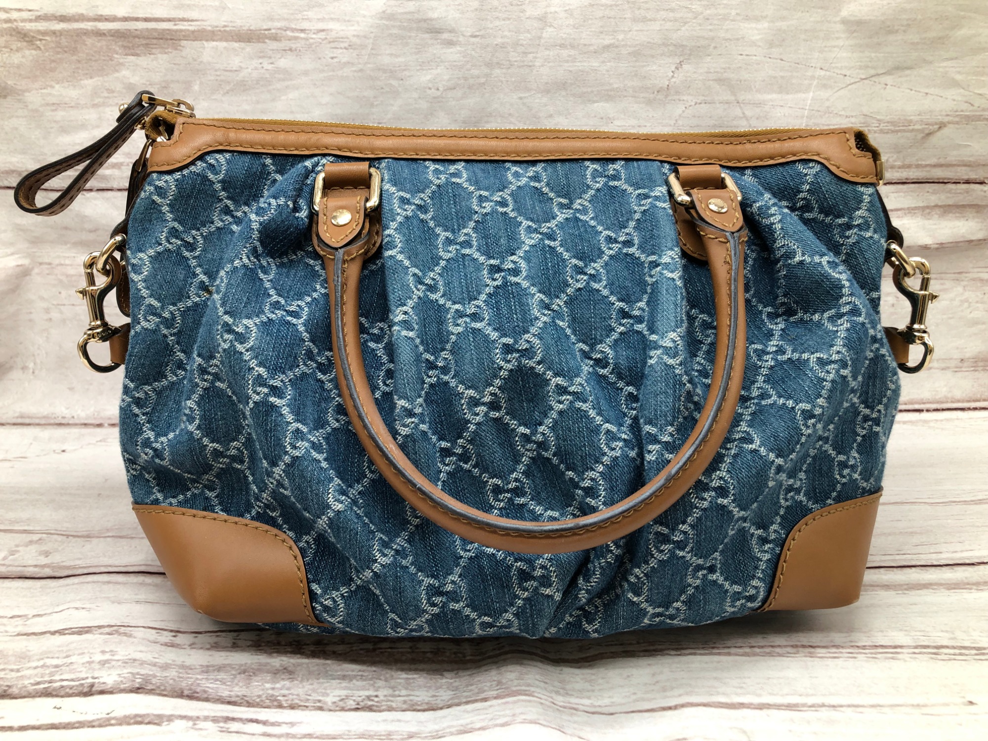 Gucci グッチ　スーキー　GGデニム　2wayバッグ　ショルダーバッグ GUCCI/グッチ】デニム地2wayバッグ GG スーキー が入荷しました