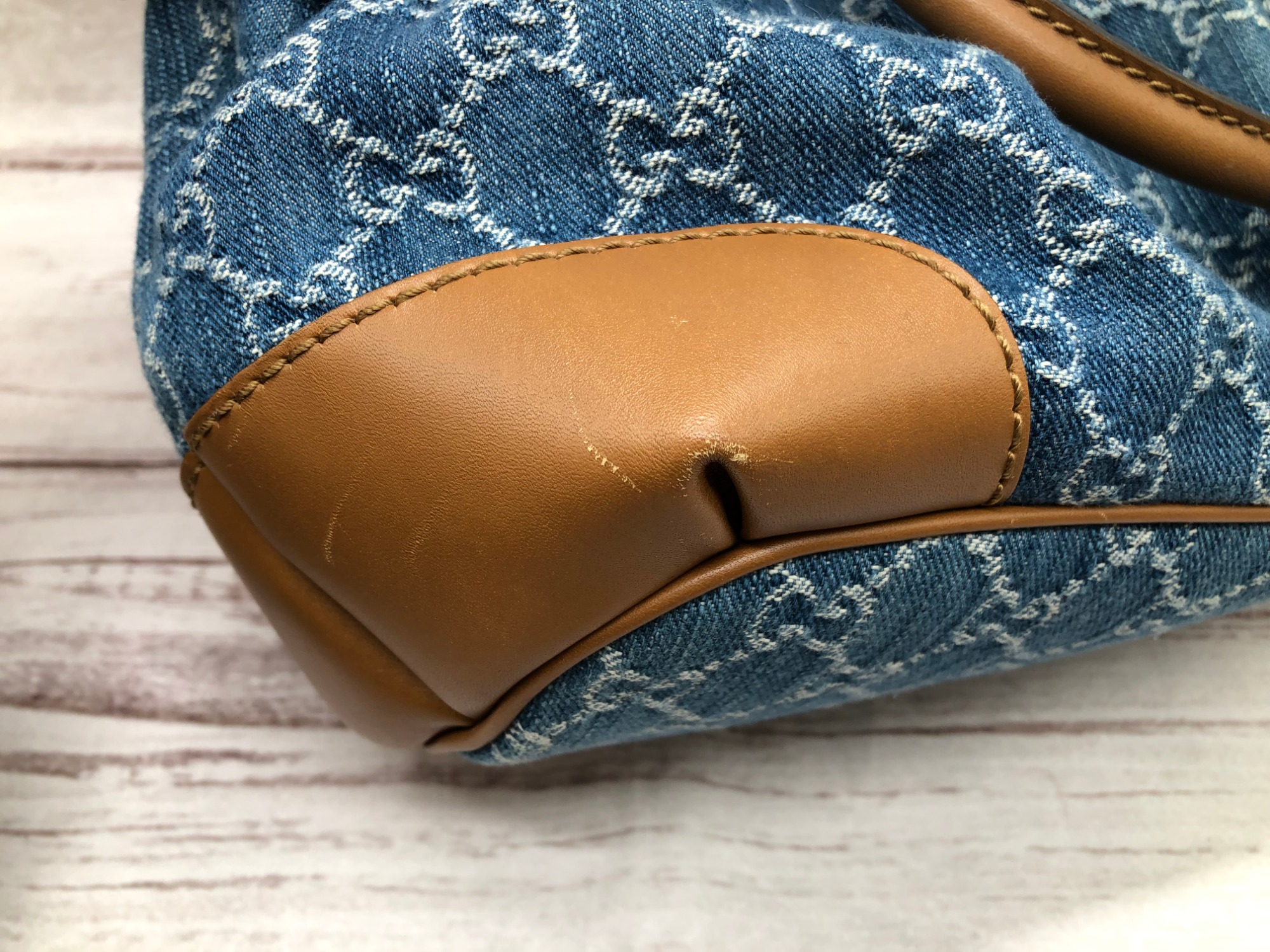 GUCCI/グッチ】デニム地2wayバッグ GG スーキー が入荷しました