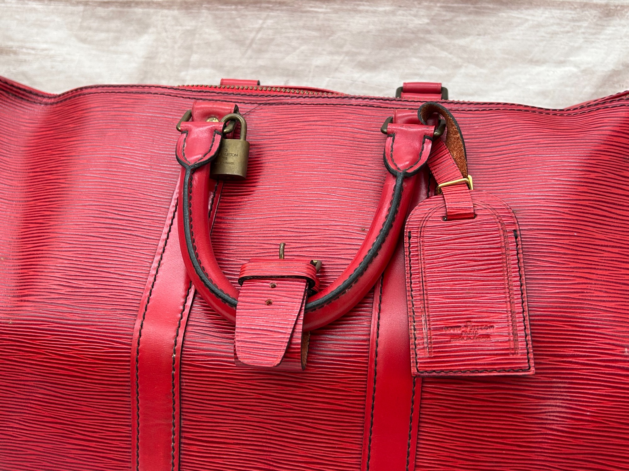 ※最終値下げ　 ルイビトン　エピ　ボストンバッグ ルイ・ヴィトン(LOUIS VUITTON) エピ(epi) 中古 ボストンバッグ