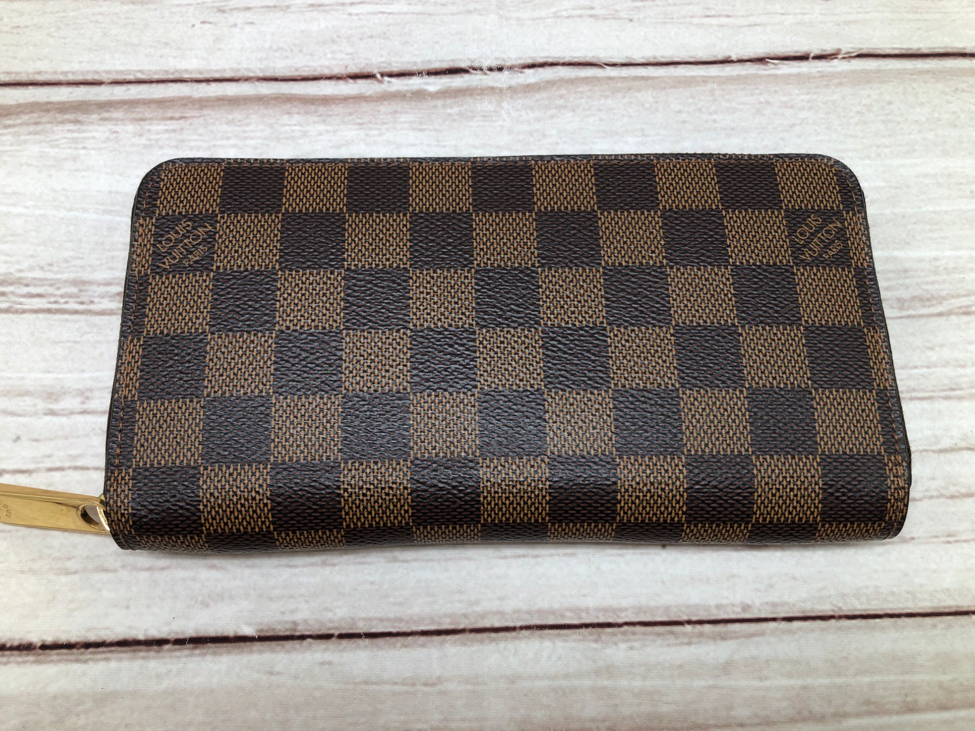 ルイ ヴィトン ダミエ ジッピー・ウォレット 長財布 N60015 LOUIS VUITTON/ルイヴィトン】長財布ダミエジッピー ウォレット