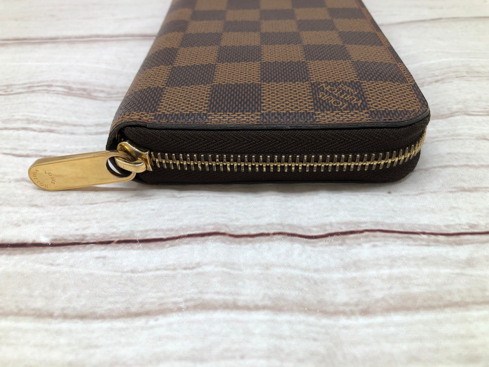 LOUIS VUITTON/ルイヴィトン】長財布ダミエジッピー ウォレット