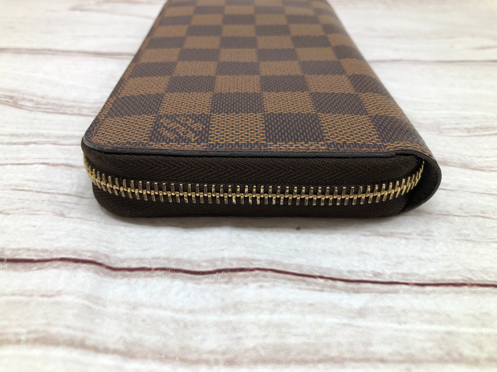 LOUIS VUITTON/ルイヴィトン】長財布ダミエジッピー ウォレット