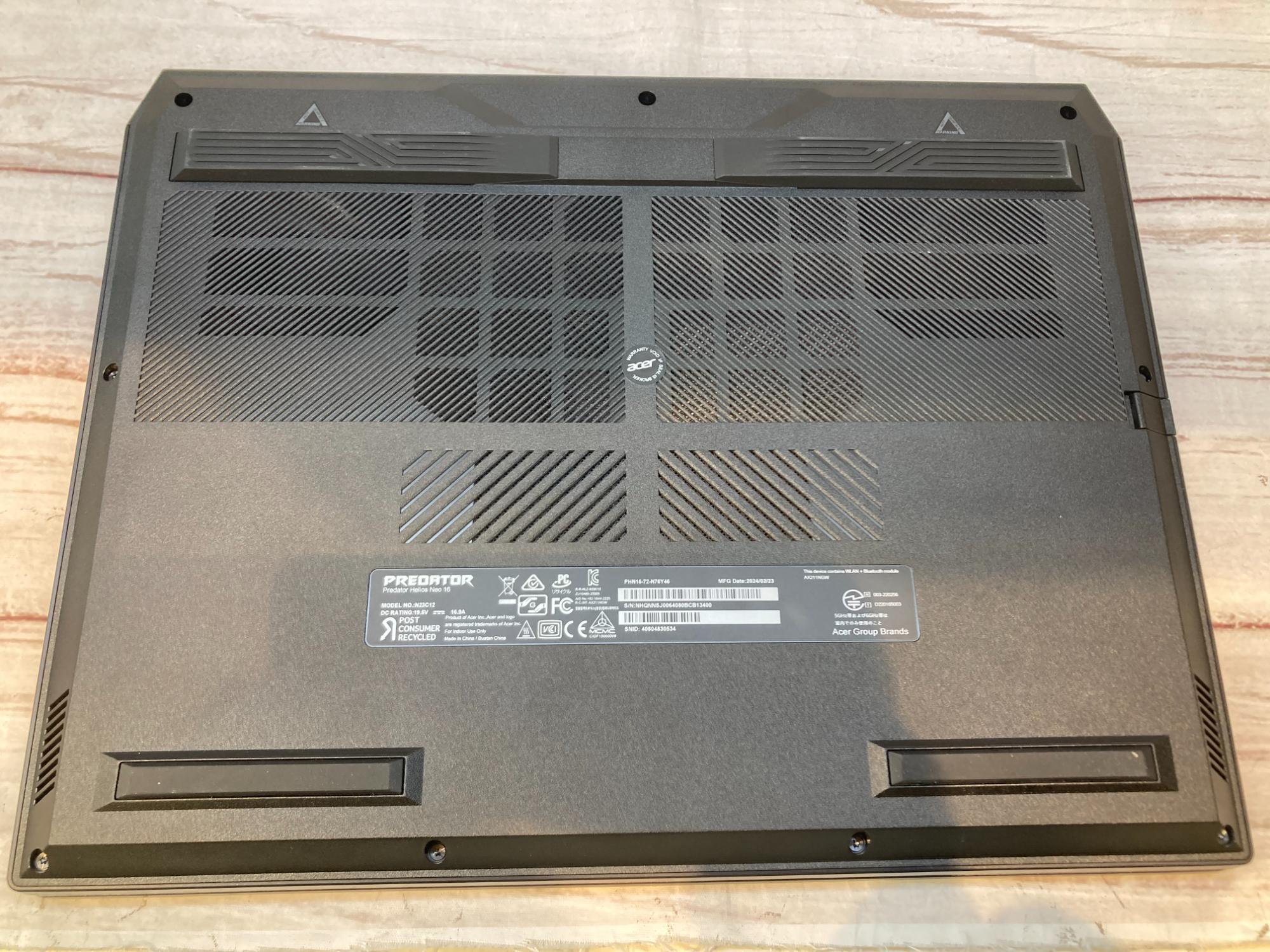 acer/エイサー】ゲーミングノートPC” PHN16-72-N76Y46 PREDATOR HELIOS