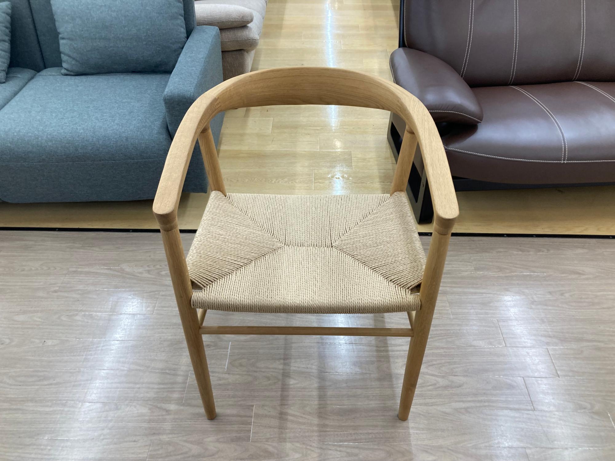 【トレファク イオンモール常滑店】飛騨産業のアームチェアです 無印良品 オーク材ダイニングアームチェア ご紹介します♪｜2026年04月