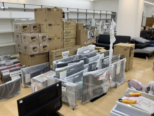 家電の衣類