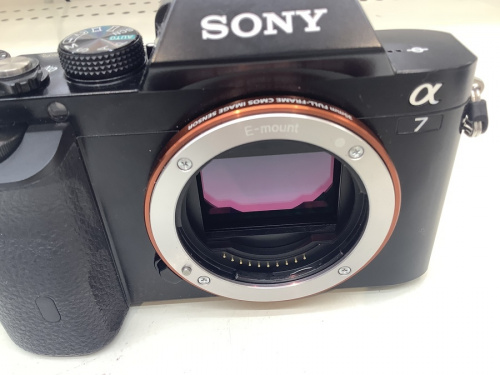 一眼レフカメラのSONY