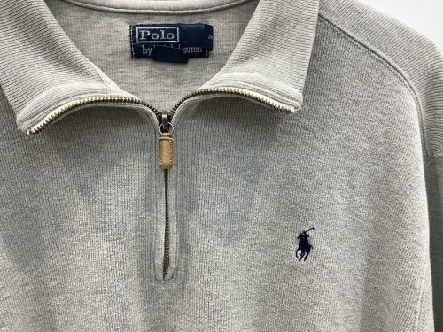 ハーフジップスウェットのPOLO RALPH LAUREN