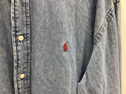 デニムシャツのPOLO RALPH LAUREN