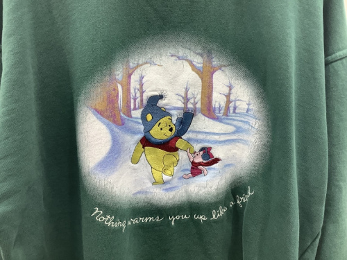 スウェットのプリントスウェット