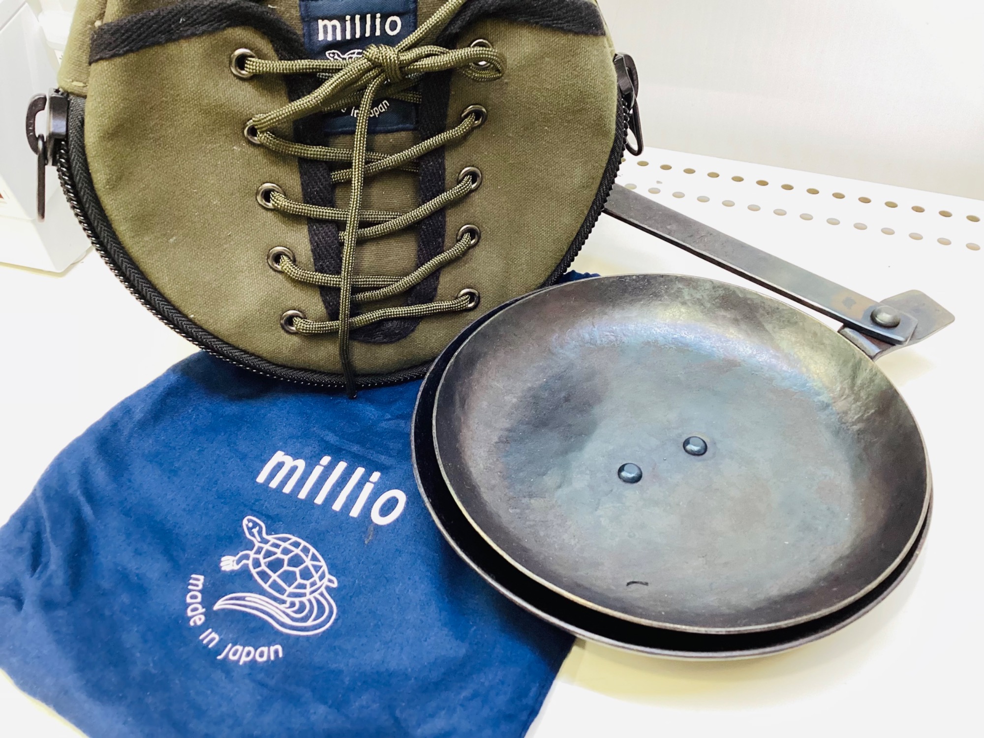 millio コンパクトフライパン 17cm鍛造モデルが入荷いたしました