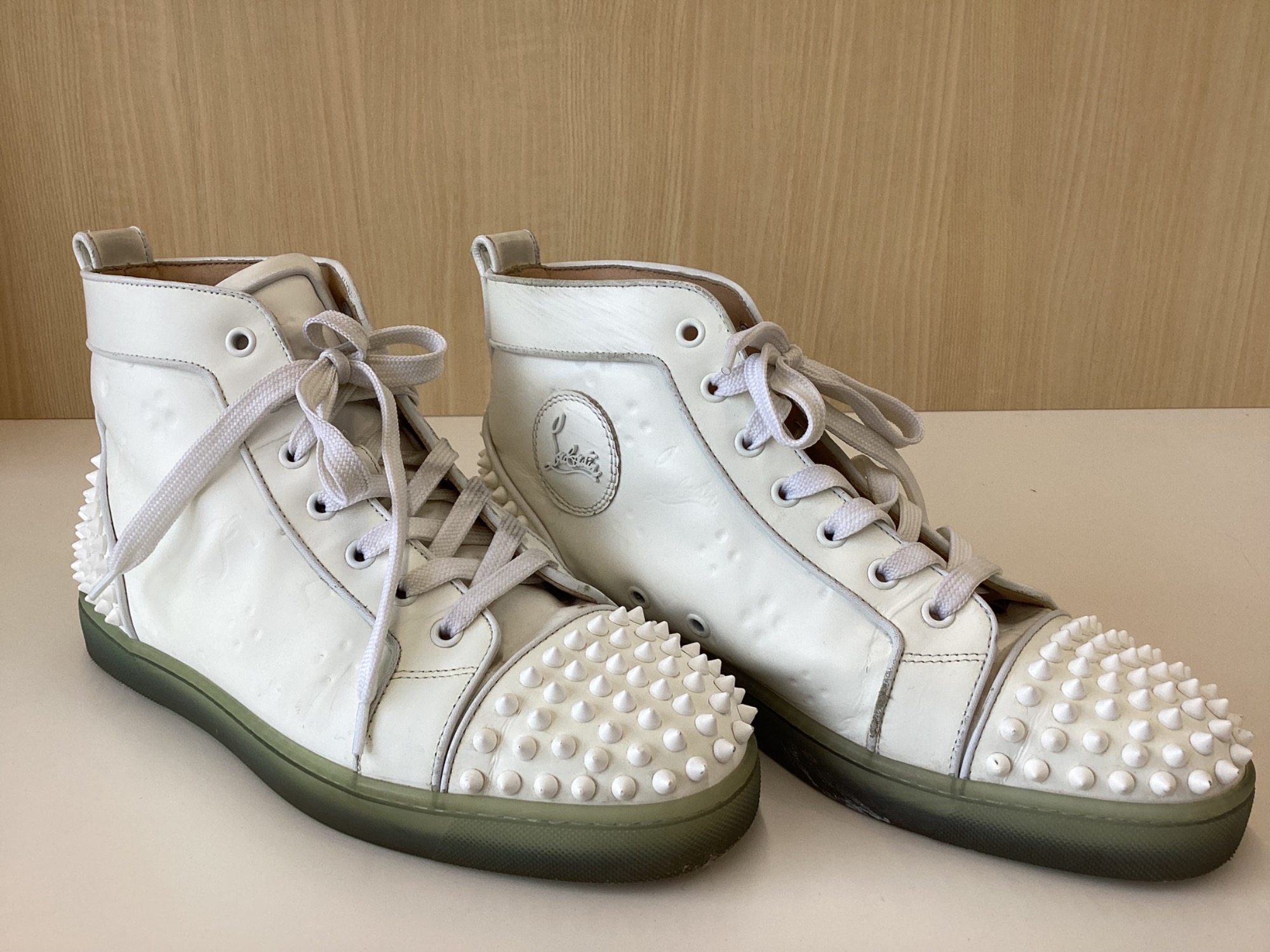 【おトク】 Christian Louboutin クリスチャン ルブタン】ハイカット 靴
