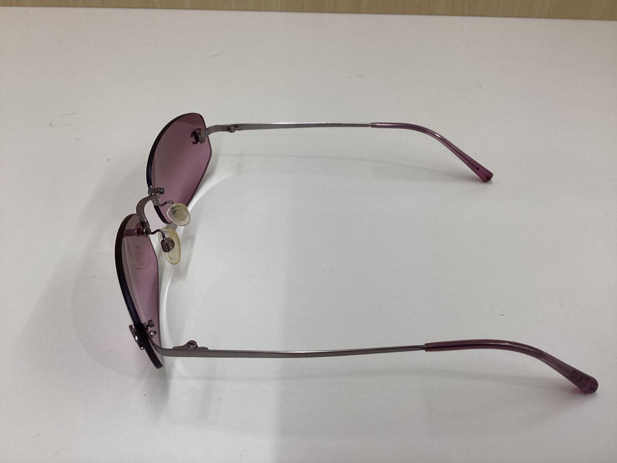 ★終了間近★ CHANEL サングラス リムレス 美品　阪急百貨店本店 購入 中古・古着通販】CHANEL (シャネル) ピンクグラデーション