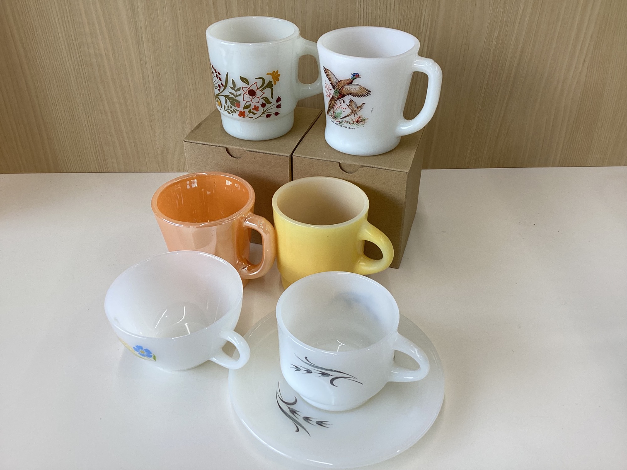 Fire King 世田谷ベース ファイヤーキング マグ スマホで購入】世田谷ベースモデルのFire Kingマグカップ2種のご