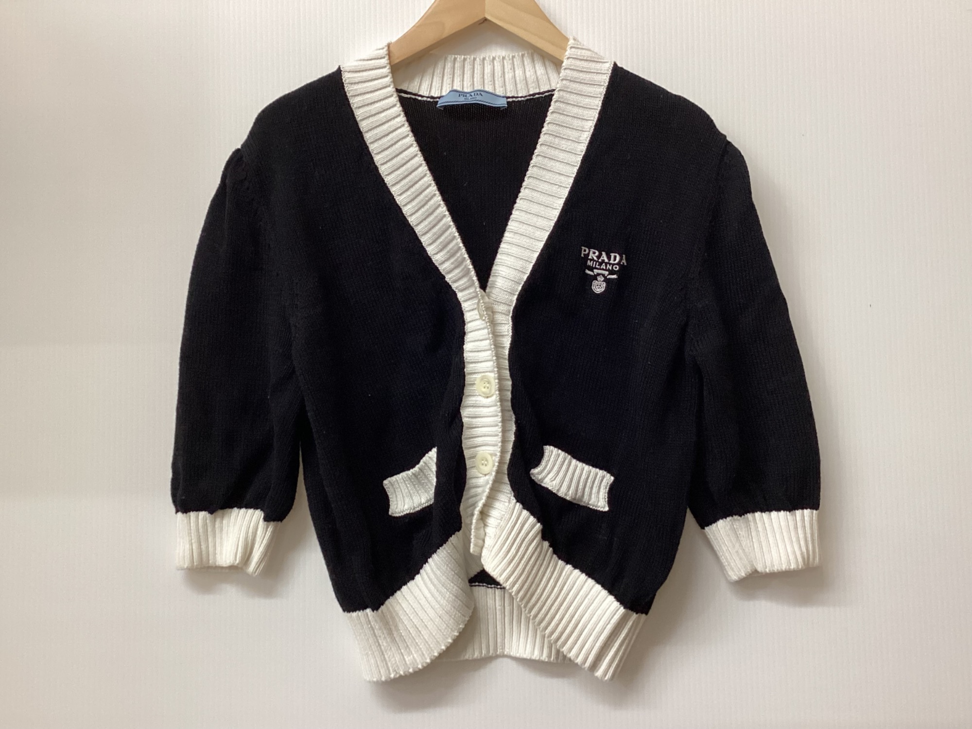 プラダ　カーディガン　prada PRADA - プラダ PRADA カーディガンの通販 by KOMEHYO ONLINE
