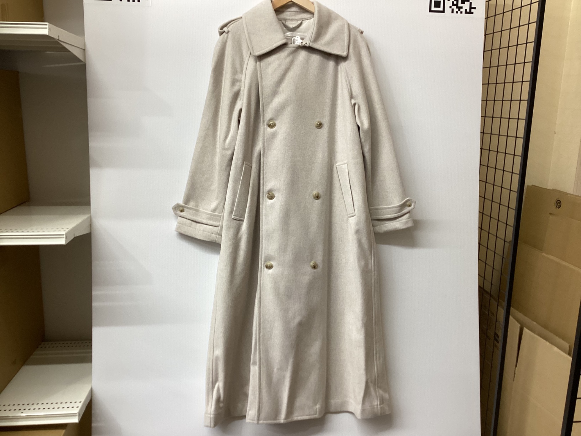 foufou フーフー】レディース ウールトレンチコート入荷いたし