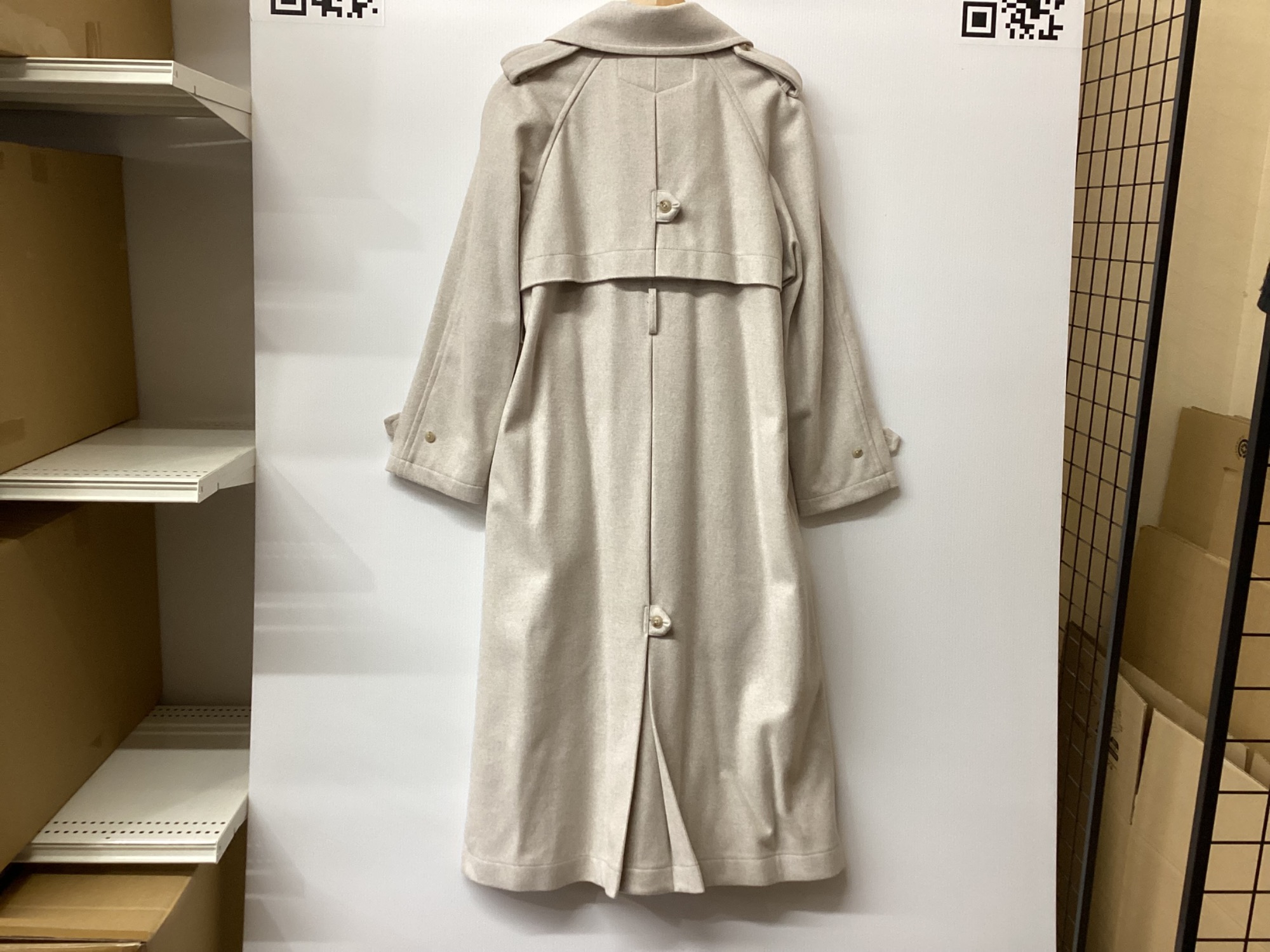 foufou フーフー】レディース ウールトレンチコート入荷いたし