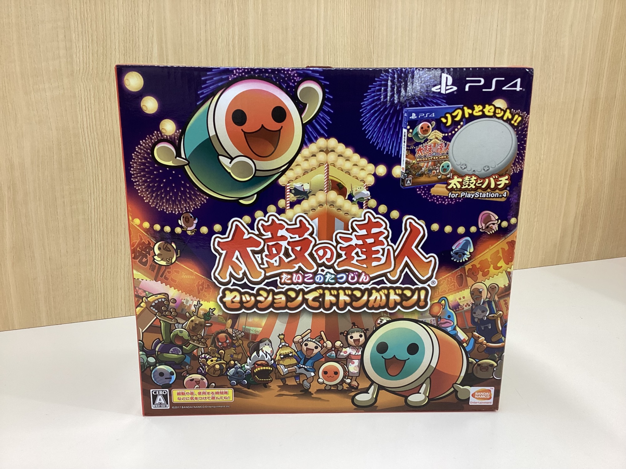 中古】【PS4】太鼓の達人 セッションでドドンがドン! 版 ソフト+