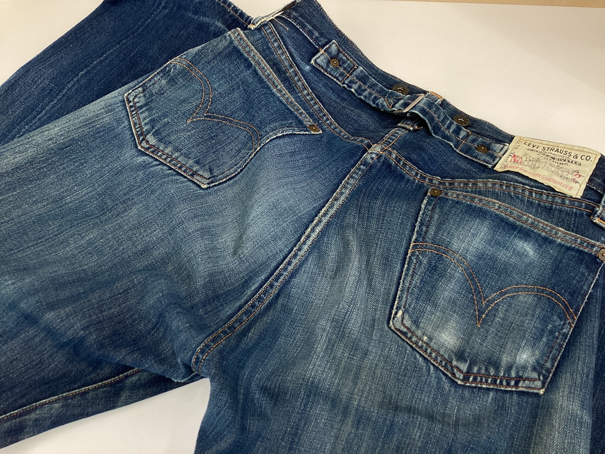 LEVI'S リーバイス】201復刻 バレンシア工場 ダメージデニム入荷しま