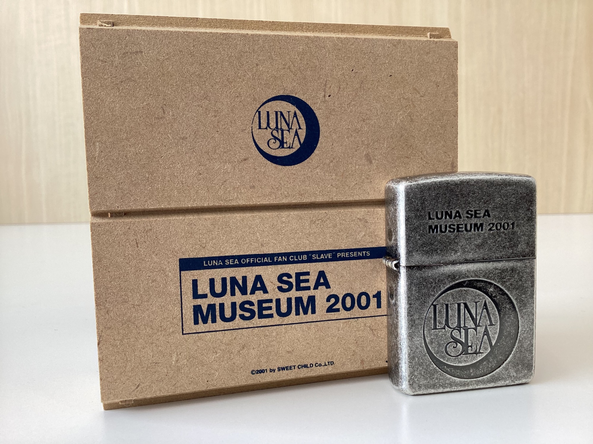 値下げ☆LUNA SEA ジッポ ライター ZIPPO ジッポー】LUNA SEA MUSEUM 2001 オイルライターが入荷