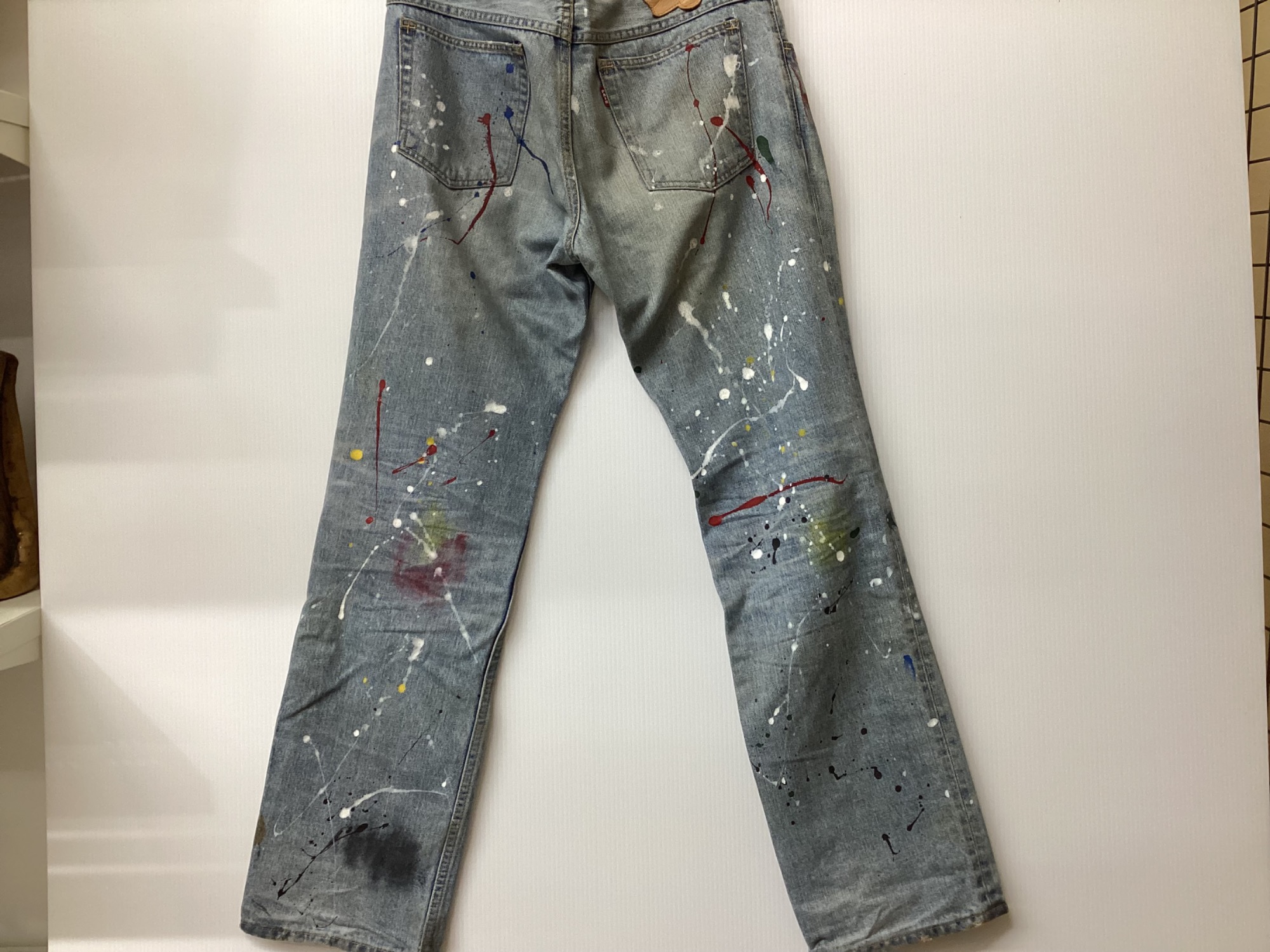 NUMBER (N)INE ナンバーナイン】ペイント加工デニムパンツ入荷しました