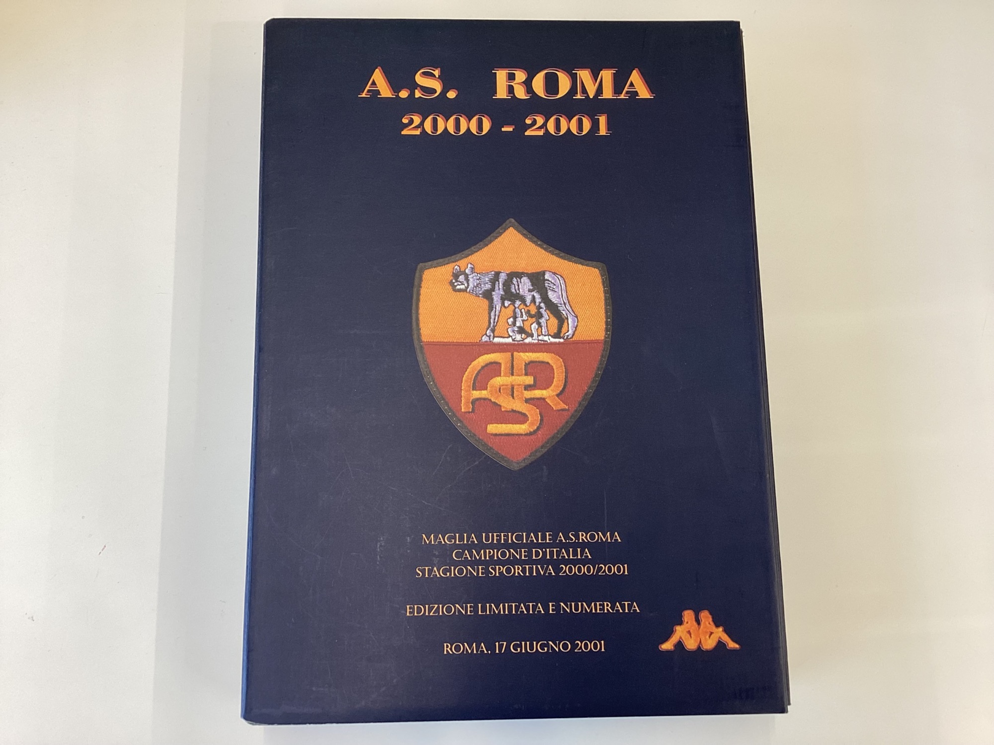 kaepa ケイパ】 AS ROMA 2000-01年 優勝記念 サッカーユニホームが入荷