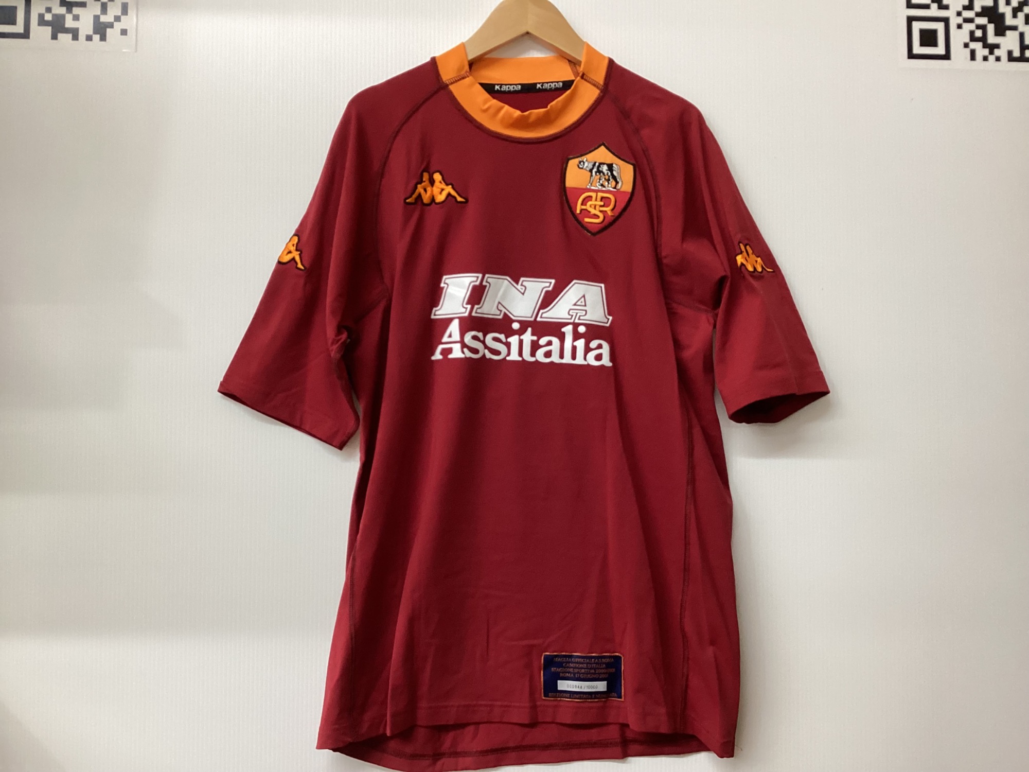 AS ローマ　2000-2001 スクデット　記念　優勝　限定　ユニフォーム AS ローマ 2000-2001 スクデット 記念 優勝 限定 ユニフォーム