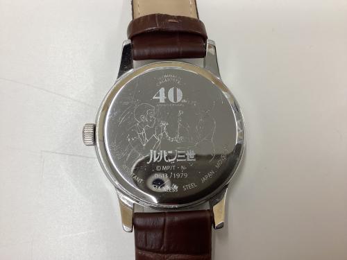 腕時計 ルパン三世】カリオストロの城 40周年記念腕時計 入荷しました