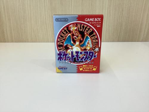 GAME BOY ゲームボーイ】ポケットモンスター赤 初期版が入荷です