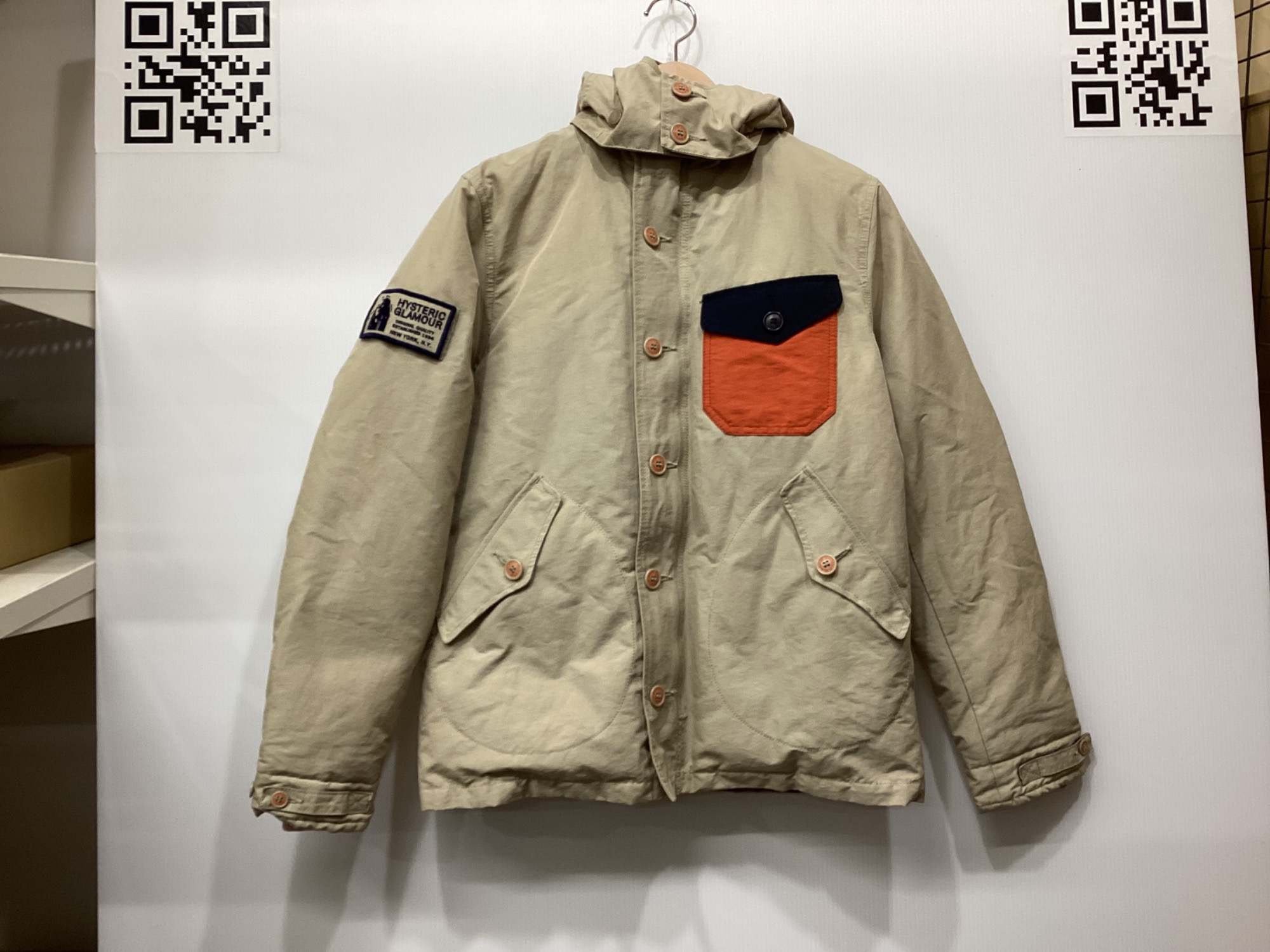 Hysteric Glamour ヒステリックグラマー】ダウンジャケット入荷しま