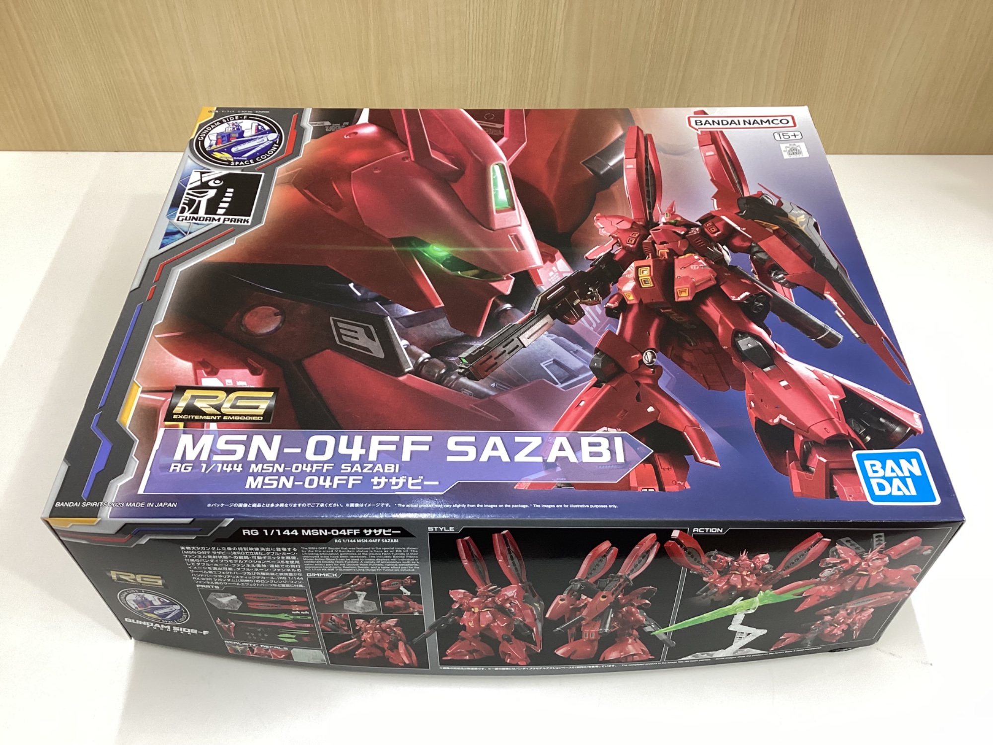 ガンプラ】BANDAI RG MSN-04FF SAZABI が入荷しました！！｜リサイクル