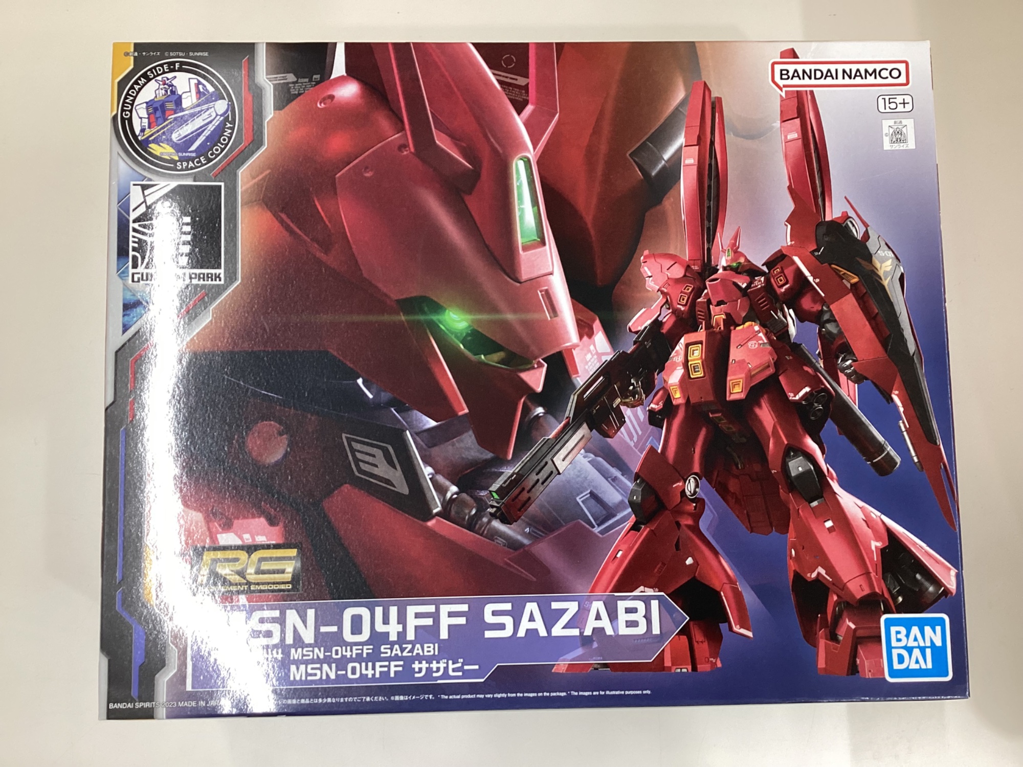 ガンプラ】BANDAI RG MSN-04FF SAZABI が入荷しました！！｜リサイクル