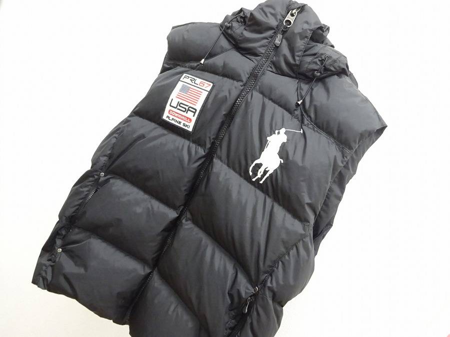 POLO RALPH LAUREN ビッグポニー ダウンベスト ブラック 楽天市場】POLO by Ralph Lauren ラルフローレン ビックポニー フード