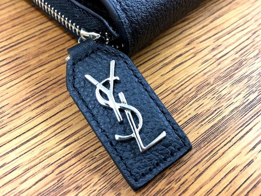 SAINT LAURENT PARIS サンローランパリ フラップウォレット 二