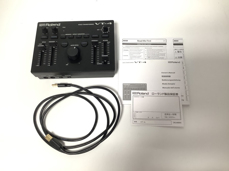 Roland VT-4 ファームウェア更新済 Roland - Support - VT-4 - Updates & Drivers