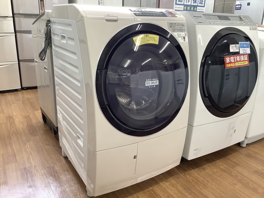 HITACHI（ヒタチ）の洗濯機2017年製（BDE-SV1110AL）です。【トレファク東大阪店】 HITACHI/ヒタチ】大人気！！ドラム式洗濯乾燥機のご紹介です♪【八尾店