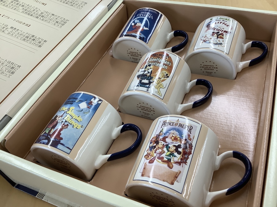 Disney/ディズニー】ポスターコレクションマグカップ入荷