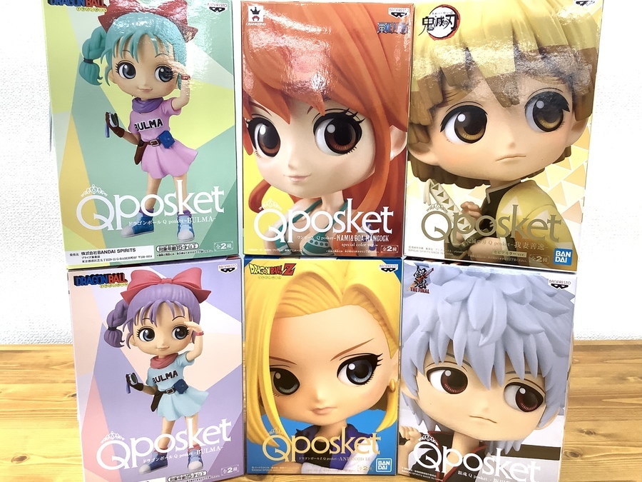 Qposket キューポスケット フィギュア 54体セット Q posket -hide- ミニチュアコレクション | ナムコパークス オンライン