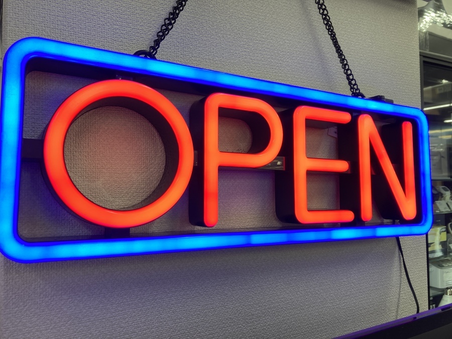 ネオンサイン【OPEN】※ジャンク商品 79aab877d17bbd316ffe368089665a