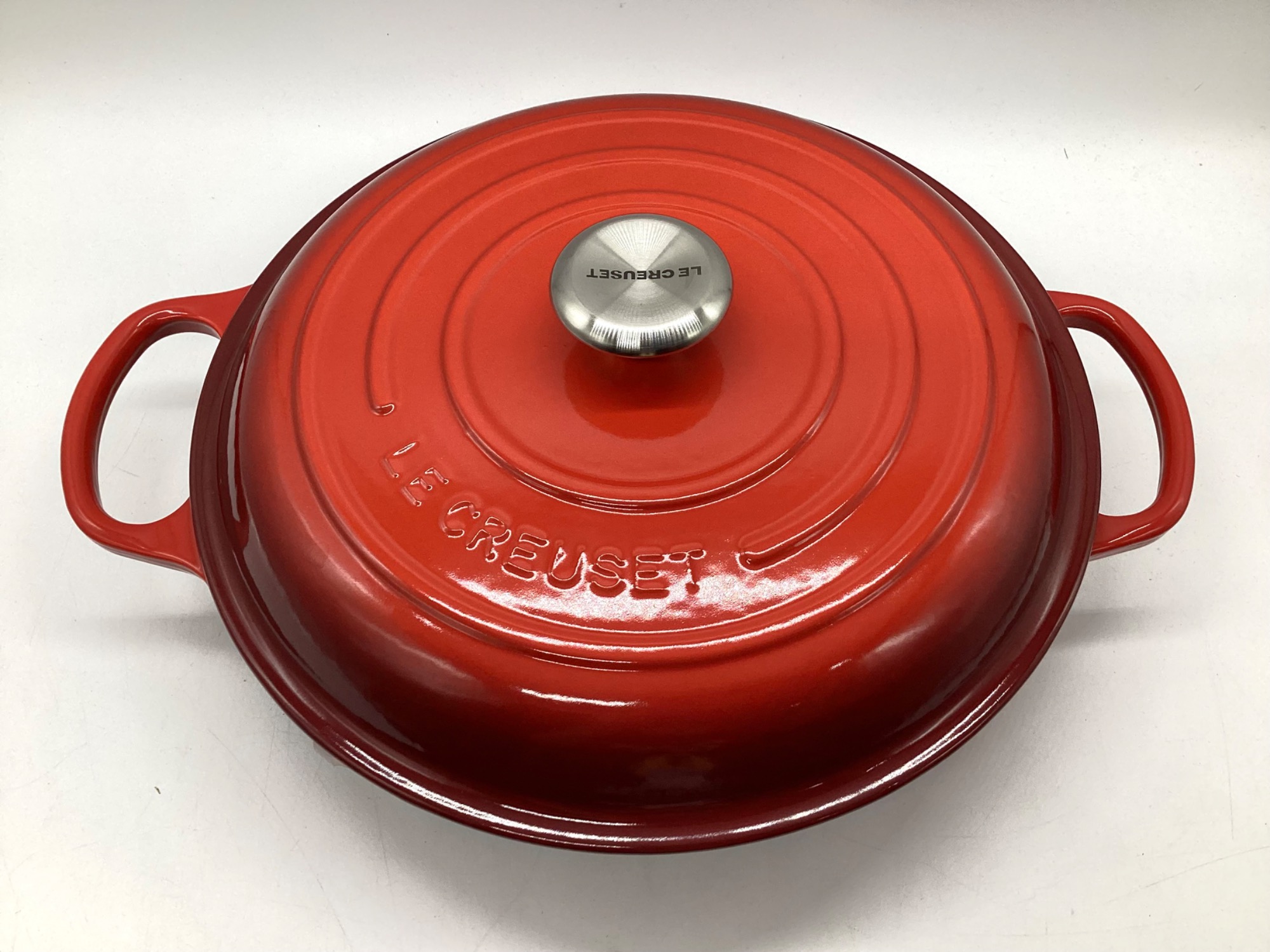 【新品未使用】LE CREUSET ビュッフェ キャセロール 18cm ルクルーゼ ビュッフェキャセロール18cm ホワイト｜Yahoo!フリマ（旧