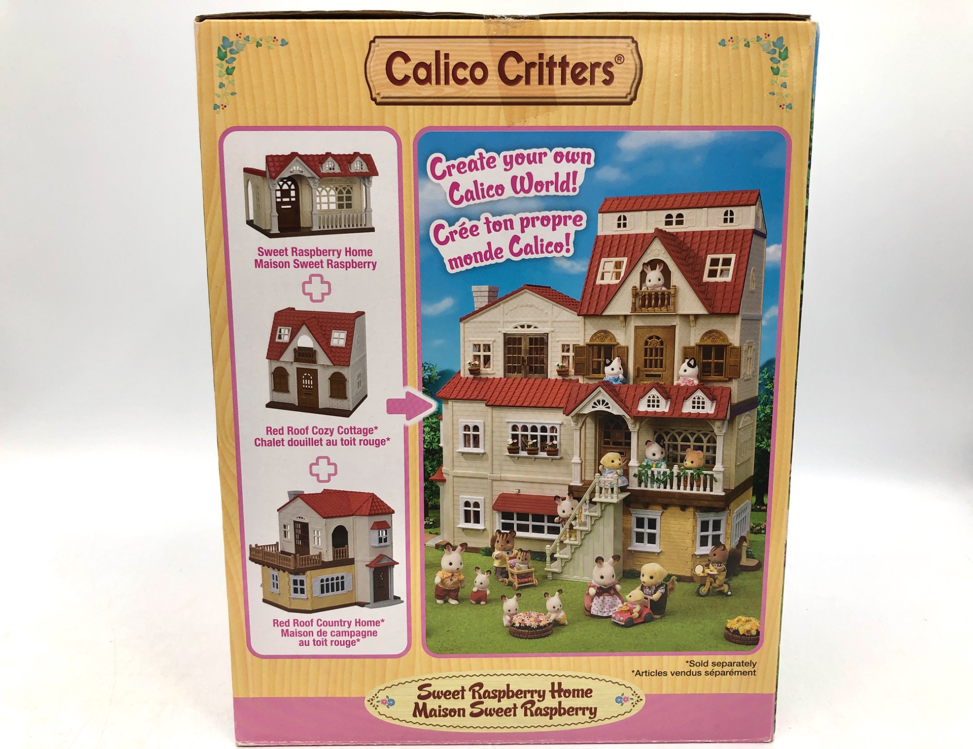 シルバニアファミリー】”EPOCH Calico_Critters_Sweet_Raspberry_Home