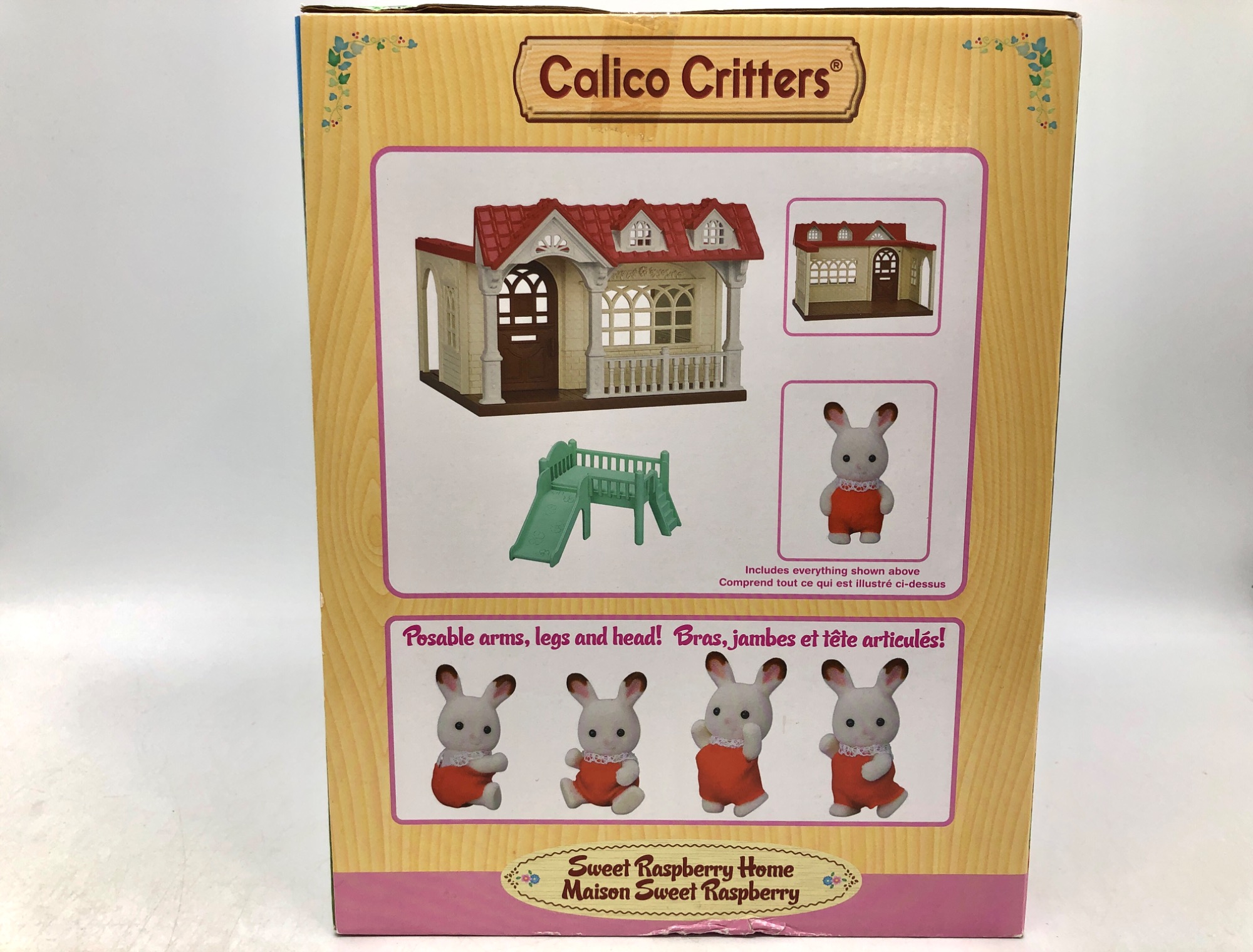 シルバニアファミリー】”EPOCH Calico_Critters_Sweet_Raspberry_Home