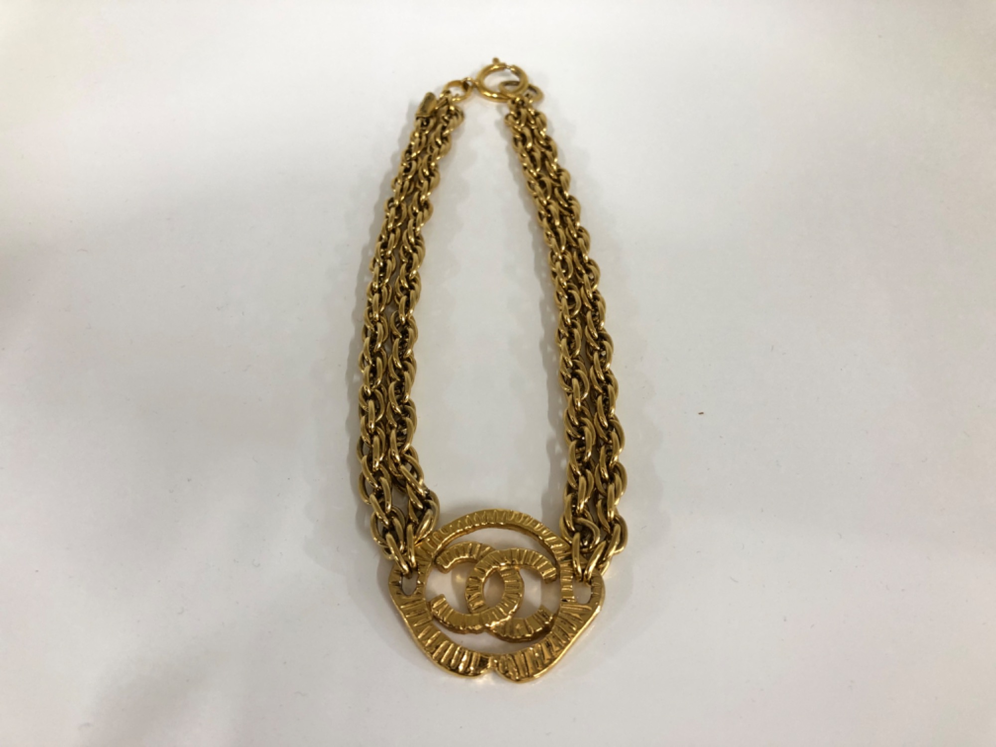 *ゴージャスな首元に！存在感抜群*【CHANEL】ネックレス ゴージャスな首元に☆】CHANEL ネックレス